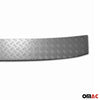 Protector Parachoques para Ford Transit 2014-2025 Puerta doble Plata Mate Alu