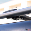 Rieles & Barras de Techo Coche para VW T6 T6.1 Transporter 2015-2024 Negro Alu