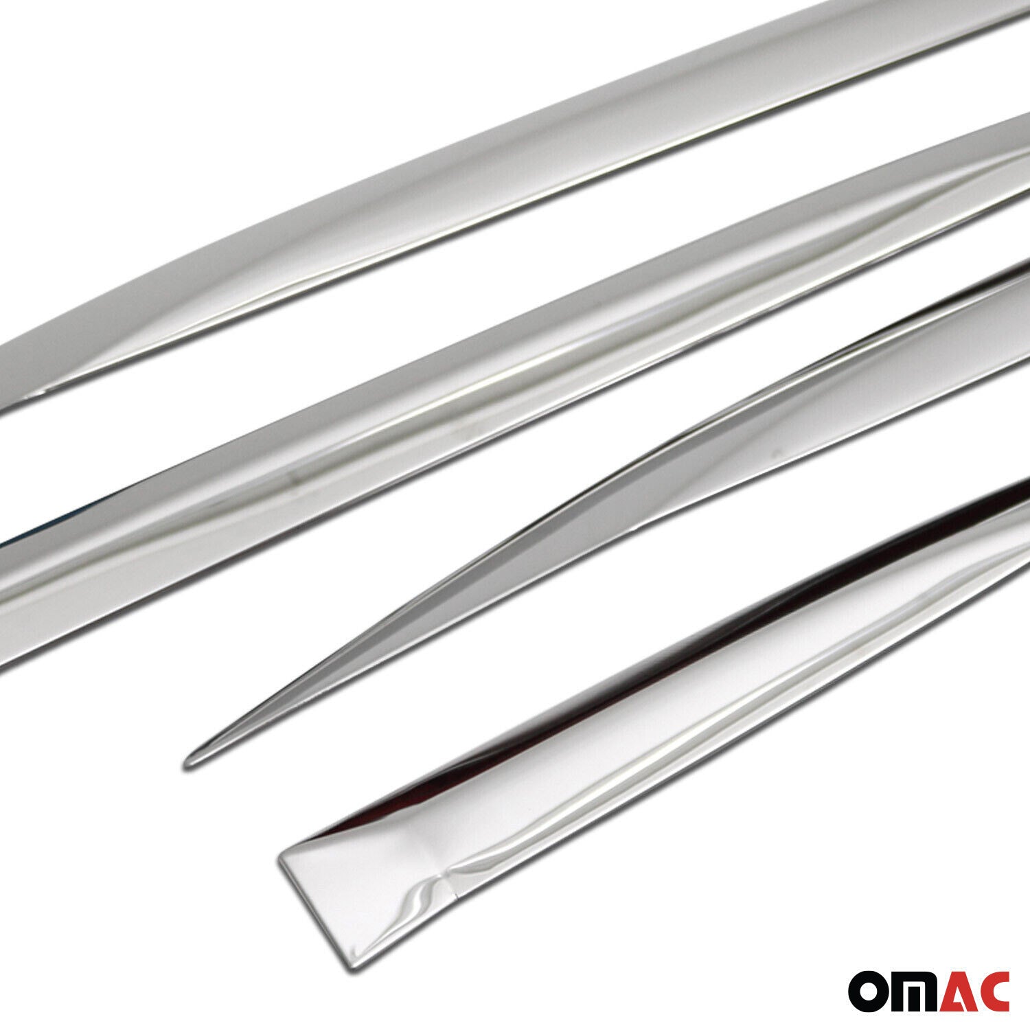 Protectores Puerta Lateral para Peugeot Active P84 2016-2024 Brillante Acero