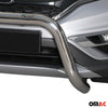 Bull Barra Frontal para Honda CR-V 2016-2018 Plata Brillante Acero