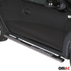 Estribos Barras Laterales para Dacia Sandero Stepway 2012-2016 Plata Acero