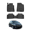 OMAC Premium Alfombrillas De Coche para Hyundai i30 2011-2017 Negro TPE Goma 3x