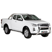 Estribos Barras Laterales para Isuzu D-Max Space Cab 2019-2026 Plata Acero