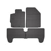 OMAC Alfombrillas De Coche para Toyota Yaris 1999-2005 Negro Goma 4Pza