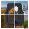 3D Alfombrillas De Coche Universal Negro Goma 4Pza