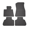 OMAC Alfombrillas De Coche para BMW X5 F15 F85 2013-2018 Negro Goma 4Pza