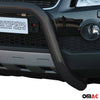 Bull Barra Frontal para Chevrolet Captiva 2006-2010 Negro Brillante Acero