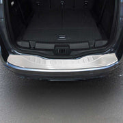 Protector de Parachoques Trasero para Ford S-Max 2006-2014 Plata Brillante Acero