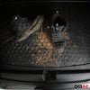 Bandeja Maletero Alfombrilla para Audi A1 A3 Negro Goma 1Pza