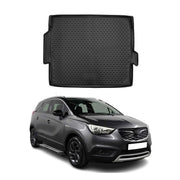 OMAC Bandeja Maletero Alfombrilla para Opel Grandland 2017-2021 Obere Negro TPE
