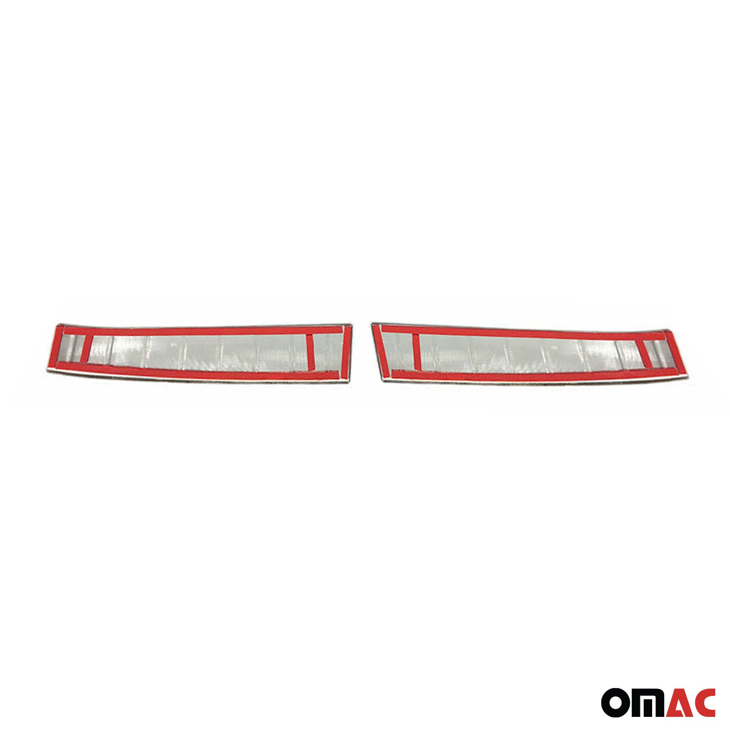 Protector Parachoques para Opel Vivaro 2001-2014 Plata Brillante Acero