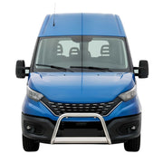 Bull Barra Frontal para Iveco Daily 2019-2023 Plata Brillante Acero 1Pza