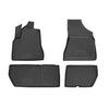 OMAC Alfombrillas De Coche para Peugeot Partner 2008-2018 Negro Goma TPE 4Pza