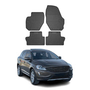 OMAC Alfombrillas De Coche para Volvo XC60 2008-2017 Negro Goma 4Pza