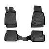 OMAC Alfombrillas De Coche para Audi A6 C6 2008-2011 Negro Goma TPE 4Pza