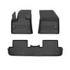 OMAC Premium Alfombrillas De Coche para Peugeot 3008 2016-2024 Negro TPE Goma 4x