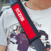 Sparco Cubierta de Para Volante de Automóvil Universal Negro Rojo
