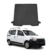 OMAC Bandeja Maletero Alfombrilla para Dacia Dokker 2018-2021 Negro Goma TPE