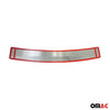 Protector de Parachoques Trasero para Ford Kuga 2013-2020 Acabado Carbono Acero