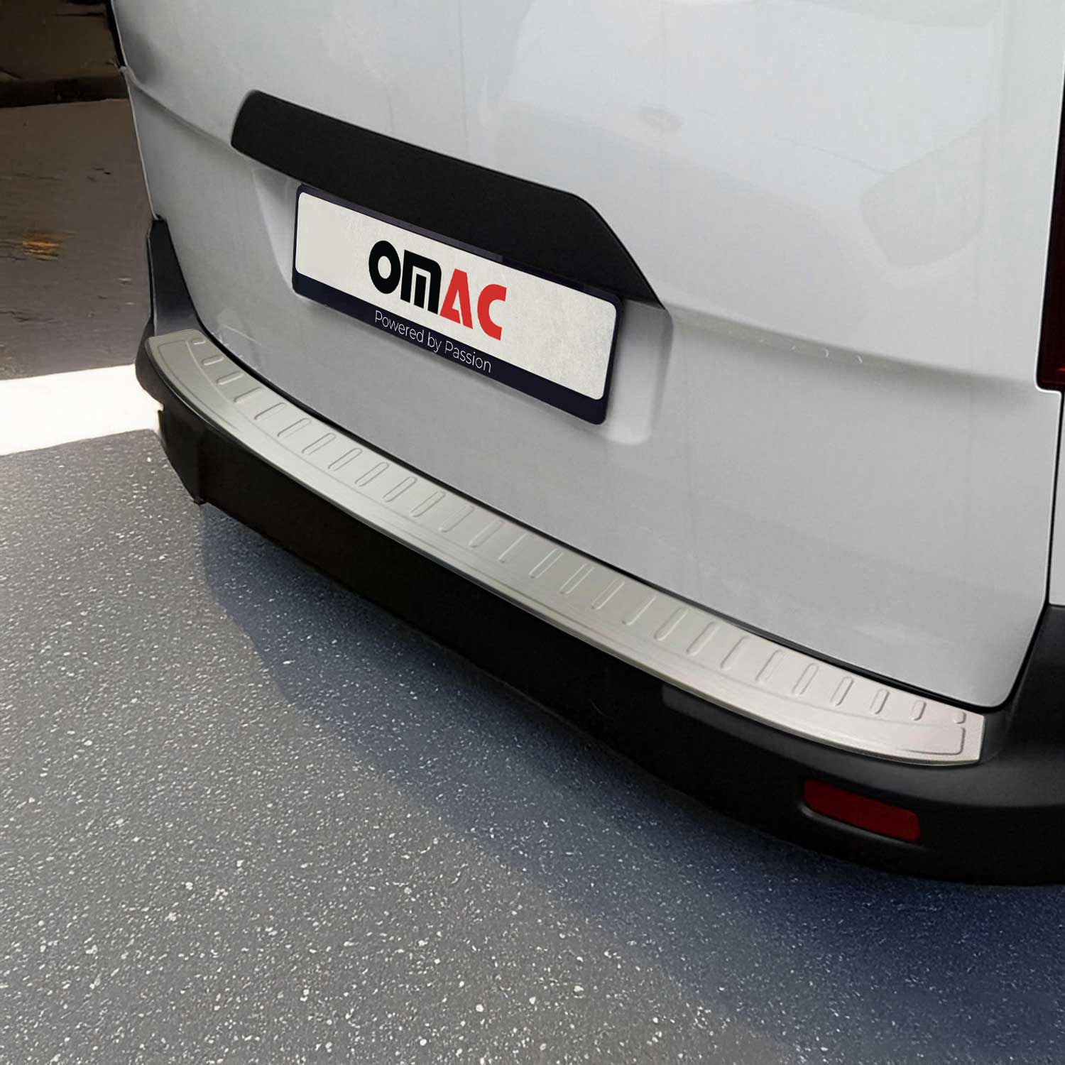 Protector Parachoques para Ford Transit Connect II 2014-2022 Acero cepillado
