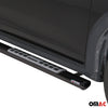 Estribos Barras Laterales para Dacia Sandero Stepway 2012-2016 Negro Acero