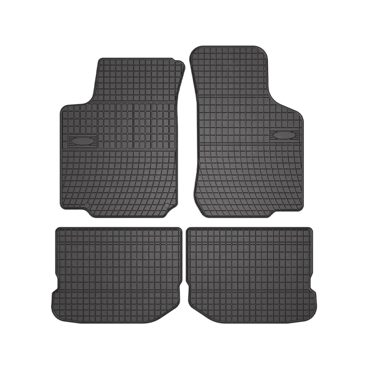 OMAC Alfombrillas De Coche para Skoda Octavia 1996-2010 Negro Goma TPE 4Pza