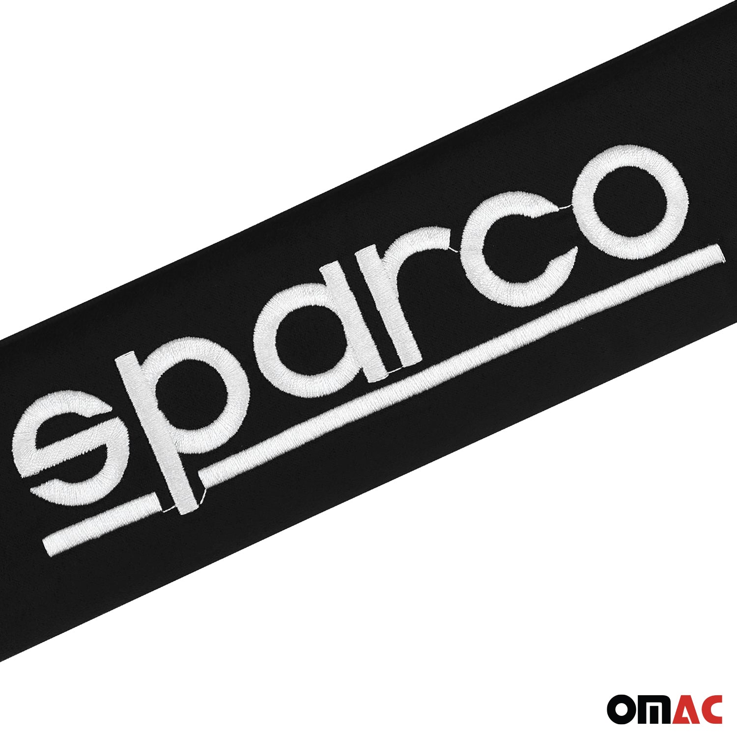 Sparco Para cinturón de Seguridad de coche Universal Negro Poliéster