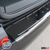 Protector Parachoques para Nissan Qashqai J11 2014-2017 Acabado Carbono Acero