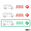 Protector Parachoques para Fiat Scudo 2022-2025 Largo L3 Plata Brillante Acero
