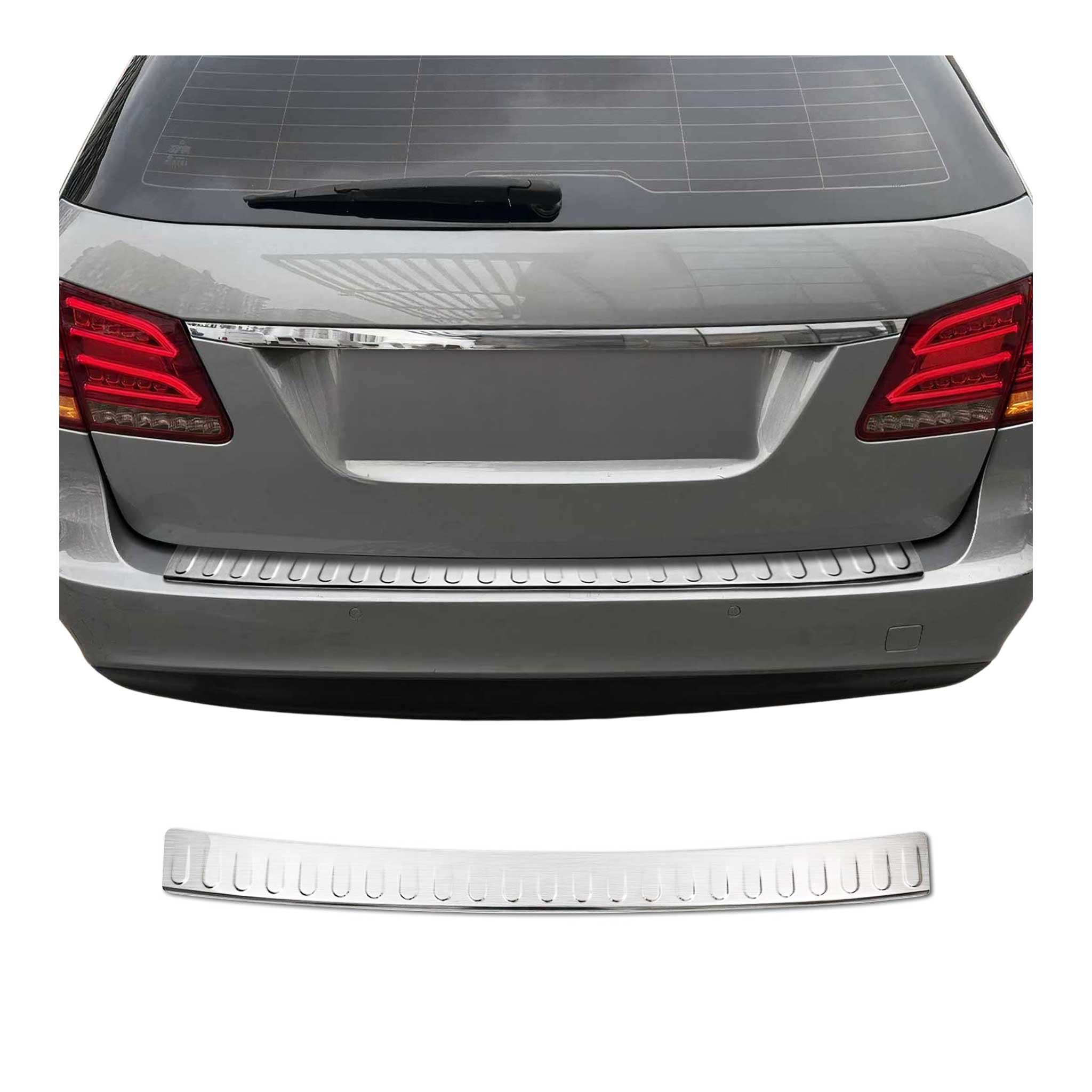 Protector Parachoques para Mercedes E Class T-Model S212 2010-2013 cepillado