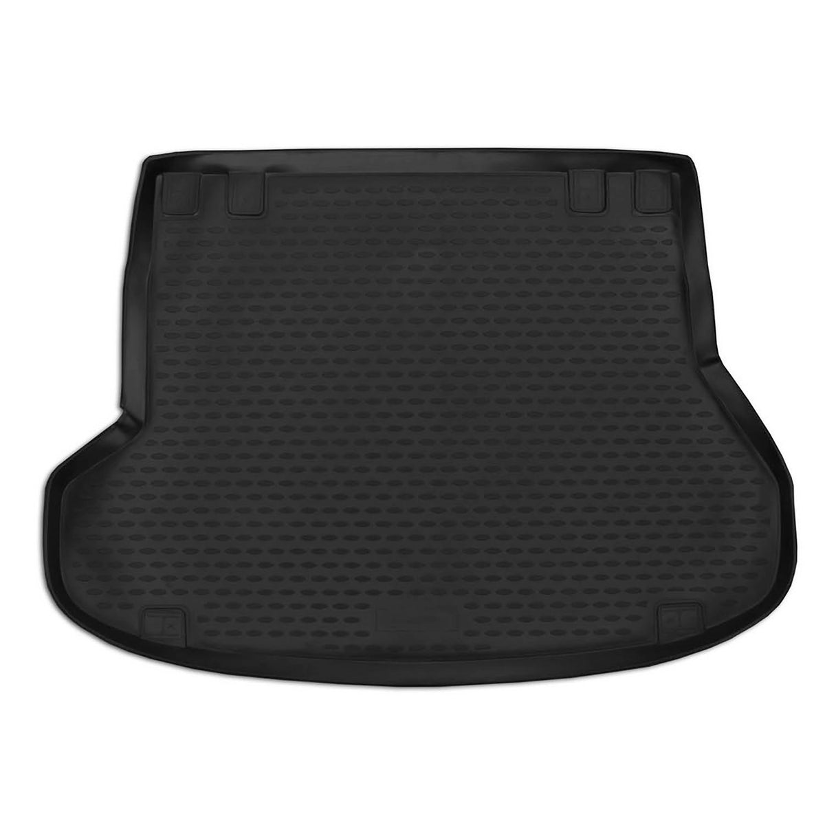 OMAC Bandeja Maletero Alfombrilla para Kia Ceed Ceed 2012-2018 SW Negro Goma TPE