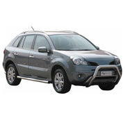 Bull Barra Frontal para Renault Koleos 2008-2011 Plata Brillante Acero 1Pza