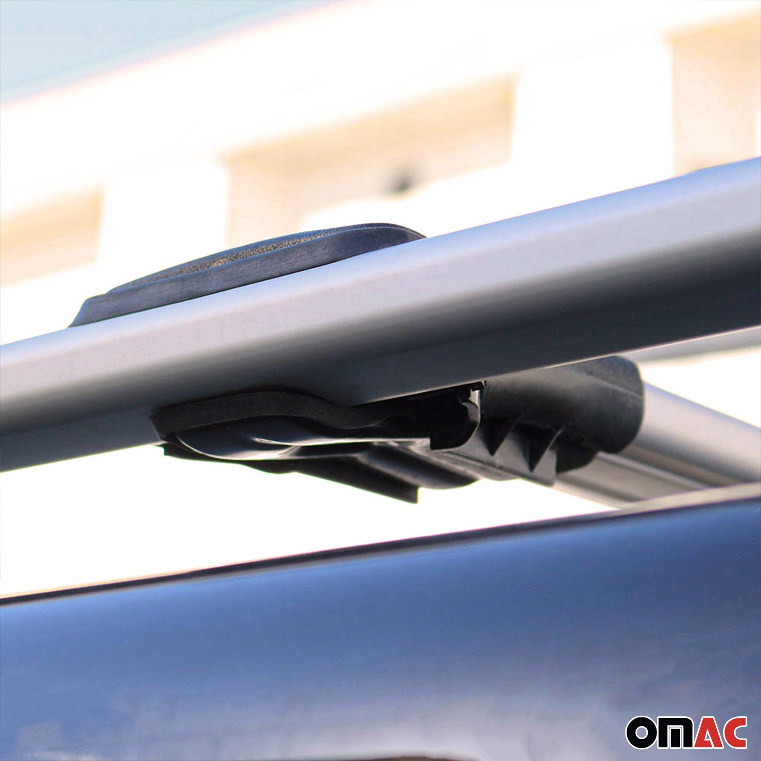 Rieles & Barras de Techo Coche para VW Amarok 2010-2020 Gris Aluminio 4Pza