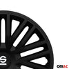 Sparco Bergamo Tapacubos 15 Pulgadas Universal Negro ABS Plástico
