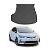 OMAC Bandeja Maletero Alfombrilla para Toyota Corolla 2016-2021 Negro Goma TPE