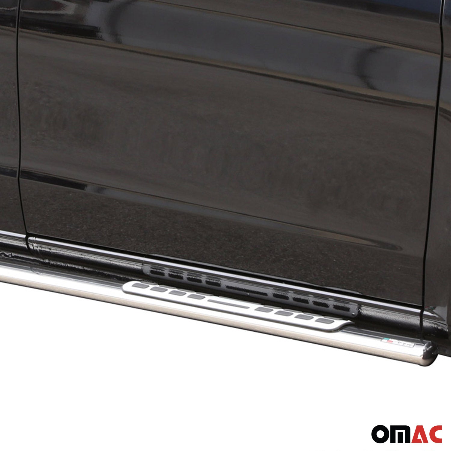 Estribos Barras Laterales para Mercedes Vito Classe W447 2014-2025 Plata Acero