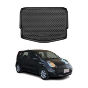 OMAC Bandeja Maletero Alfombrilla para Nissan Note 2012-2021 Negro Goma TPE 1Pza