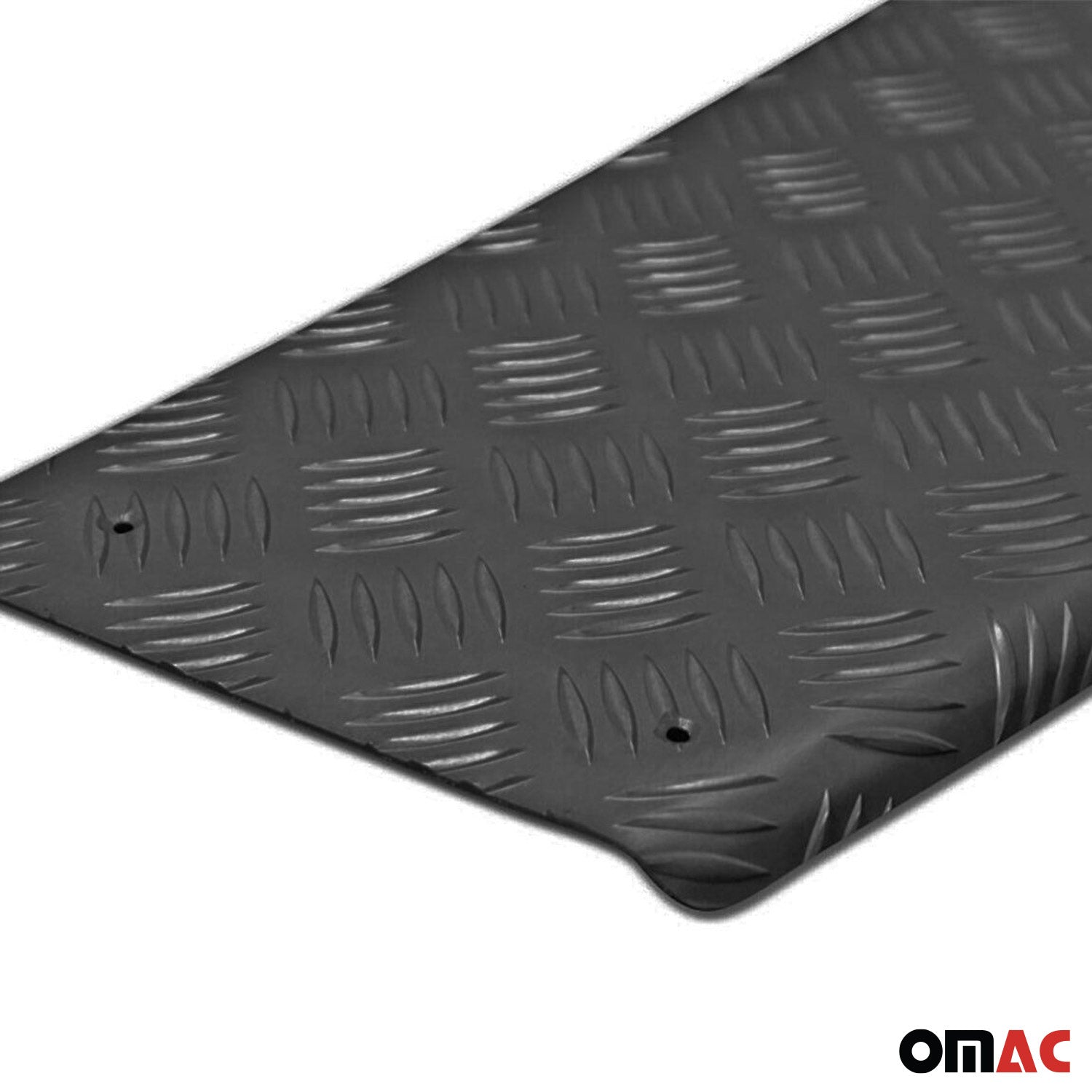 Protector de Parachoques Trasero para Ford Transit 2014-2025 Negro Mate Aluminio