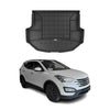 OMAC Premium Bandeja Maletero Alfombrilla para Hyundai Santa Fe 2012-2018 TPE