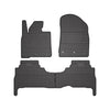 OMAC Alfombrillas Coche para Toyota Land Cruiser 200 2015-2025 Negro Goma 4Pza