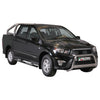 Estribos Barras Laterales para Ssangyong Actyon Sports 2012-2018 Negro Acero