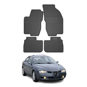 OMAC Alfombrillas De Coche para Alfa Romeo 156 156 Familiar 1997-2006 Goma 4x