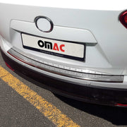 Protector de Parachoques Trasero para Mazda CX-5 2011-2017 Plata Brillante Acero