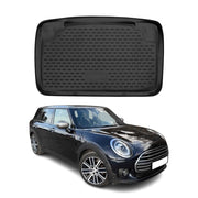 OMAC Bandeja Maletero Alfombrilla para Mini Clubman 2007-2014 Negro Goma TPE