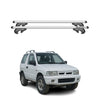Menabo Barras de Techo Baca para Ford Maverick 1993-1999 Gris Aluminio 2Pza