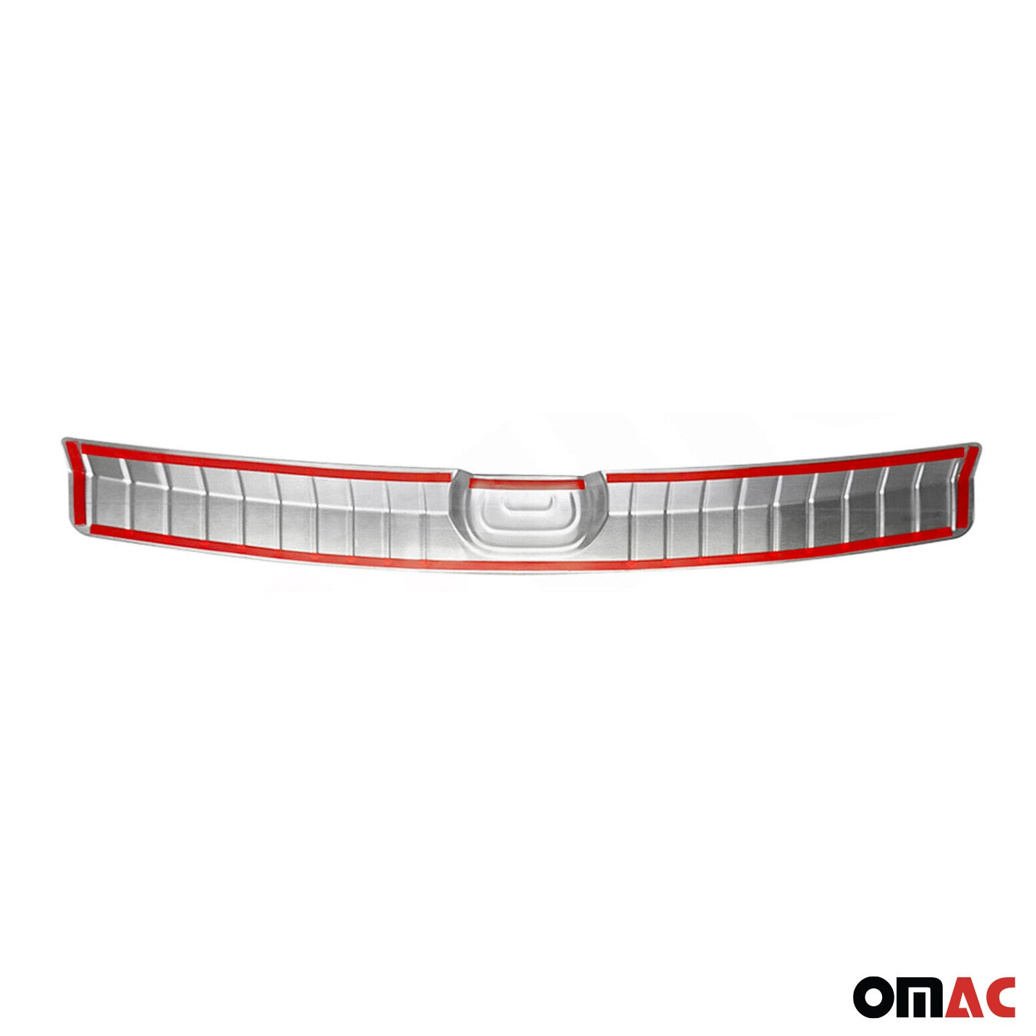 Protector Parachoques para Kia Ceed 2012-2018 Hatchback Plata Brillante Acero