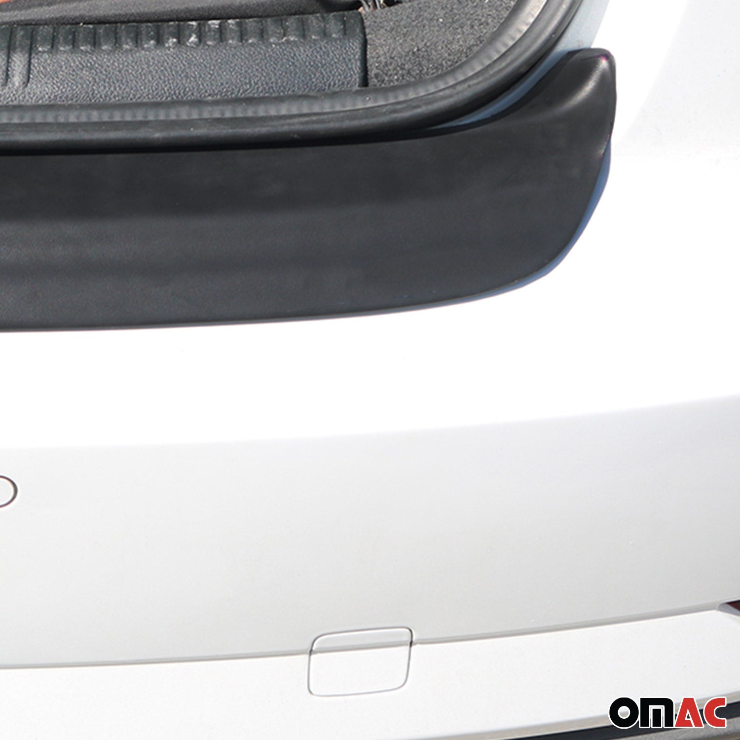 Protector de Parachoques Trasero para Audi A3 8V Sédan 2016-2020 Negro Mate ABS