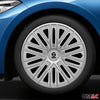 Sparco Bergamo Tapacubos 15 Pulgadas Universal Plata ABS Plástico