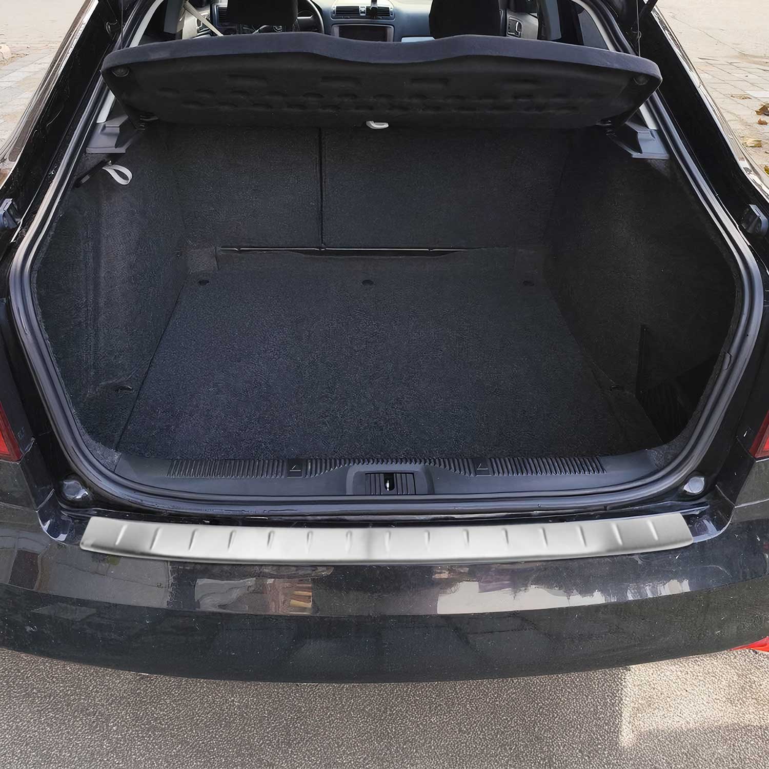 Protector Parachoques para Skoda Octavia Familiar 2009-2013 Acero cepillado