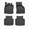 OMAC Premium Alfombrillas De Coche para VW Arteon 2017-2024 Negro TPE Goma 4Pza